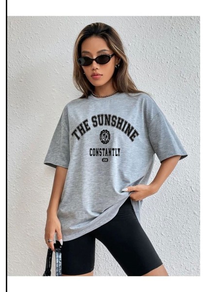 The Sunshine Baskılı T-Shirt