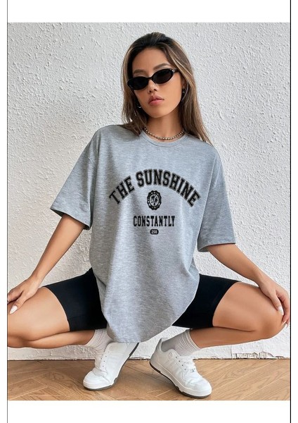 The Sunshine Baskılı T-Shirt