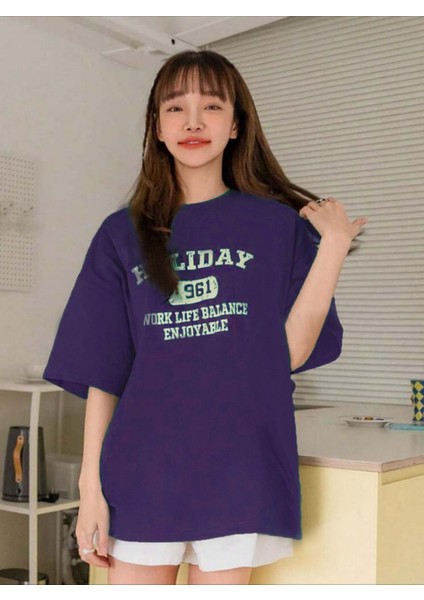 Holiday Baskılı Tshirt fiyatları