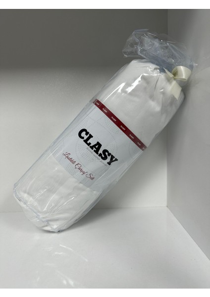 Ranforce Lastikli Çarşaf Seti Çift Kişilik Düz Beyaz fiyatları