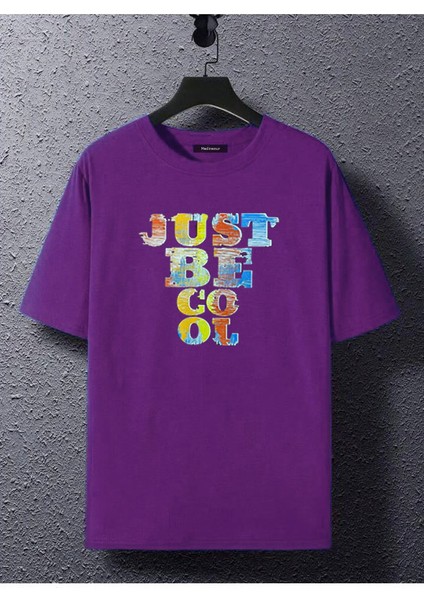 Just Be Cool Baskılı Tshirt