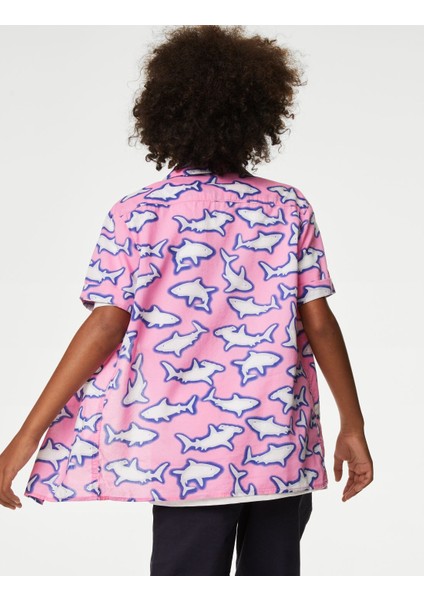 Desenli T-Shirt & Gömlek Takımı (6-16 Yaş) modelleri