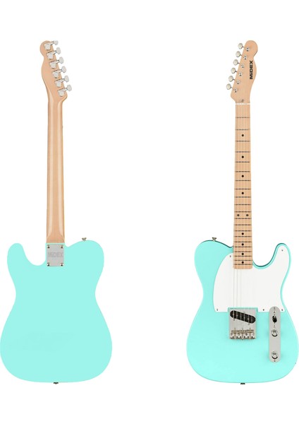 TLX-50GR-50AMP Tele Kasa Maple Klavye 2 Single-Coil 50 W Amfili Elektro Gitar