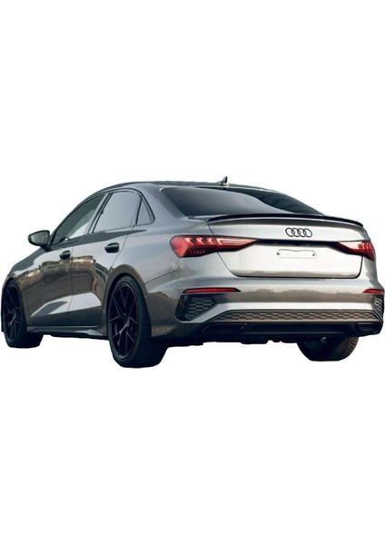 Audi A3 8y Sedan (2021 - 2024) S3 Style Spoiler (Plastik)
