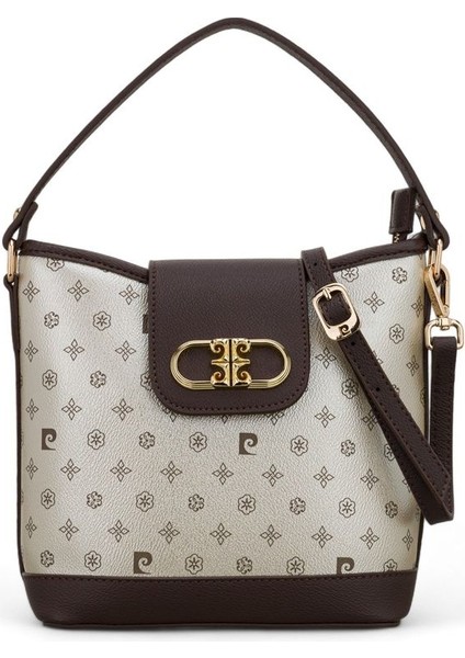 Monogram Altın Kadın Omuz Çantası 05PC24Y528-MN