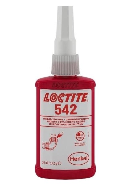 Loctıte 542 Orta Mukavemetli Sızdırmazlık Ürünü - 50 Ml.