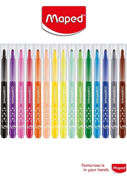 - Color’peps Long Life Keçeli Kalem 15’li