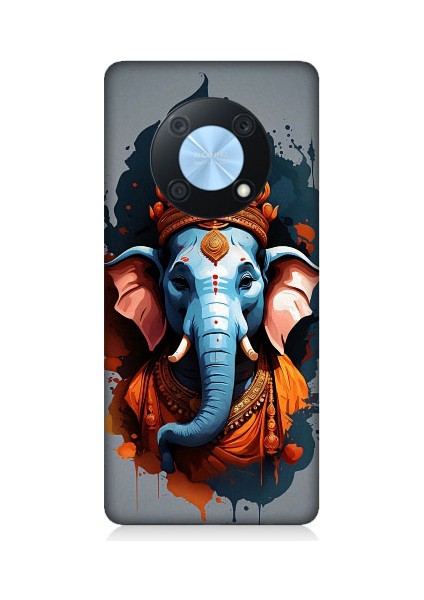 Huawei Nova Y90 Uyumlu Ganesha Ganeşa Desenli Silikon Kılıf