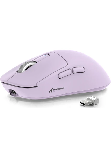 Attack Shark X3 Superlıght Kablosuz Oyuncu Mouse PAW3395 (Grıp Tape Hediyeli)