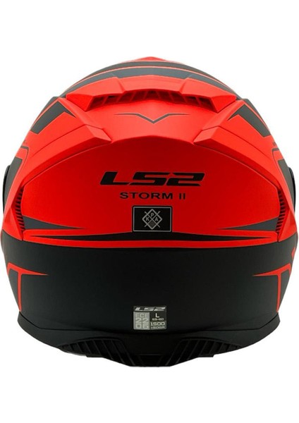 Storm 2 Fıst Mat Turuncu-Siyah Kask Siyah Cam fırsatları