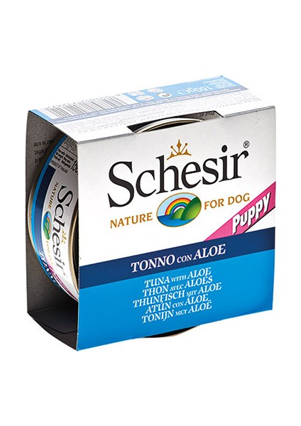 Jöle Içinde Tavuklu ve Aloe Veralı Yavru Köpek Konservesi 6 Adet 150 gr