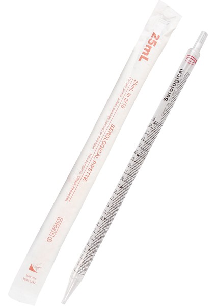 Serolojik Pipet 25 Ml, Sterıl (5 Adet)