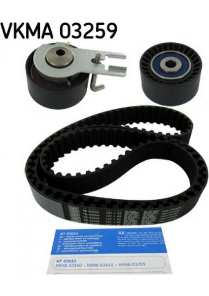 Eksantrik Gergi Kiti 137X250 P206-207-307-308-PART-C2-C3-C4-C5-BERL 1.6hdi-Fiesta-Focus-Cmax 1.6td 18051