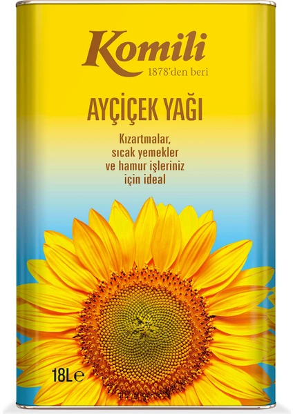 Ayçiçek Yağı 18 lt kk