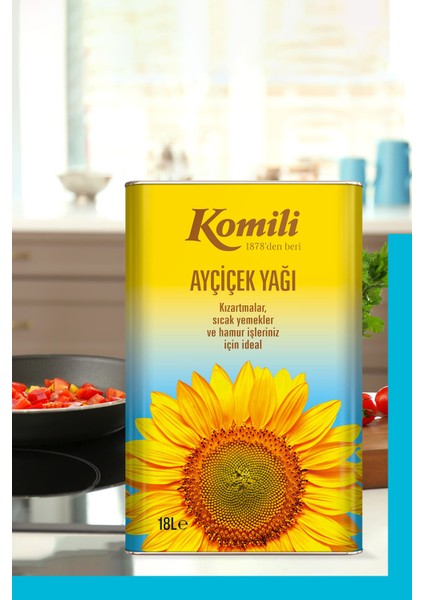 Ayçiçek Yağı 18 lt kk