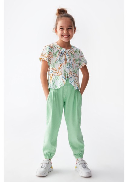 Kız Çocuk Modern Pantolon 56510