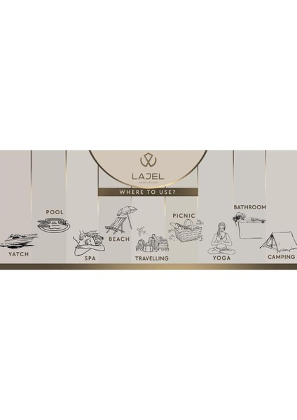 Luxury 2'li Takım %100 Pamuk Peştemal Plaj, Deniz, Spa Havlusu 90X170