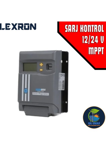 30 Amper 12/24 Volt Mppt Şarj Kontrol Cihazı