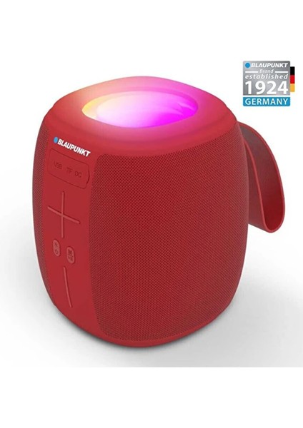 LS160 Taşınabilir Bluetooth Speaker Hoparlör - Kırmızı