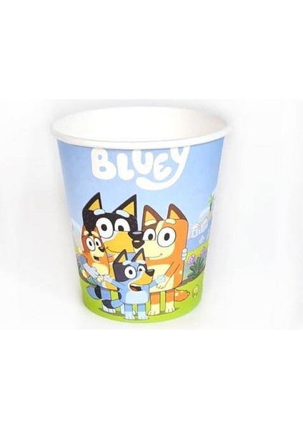 Bluey Karton Bardak 8 Adet