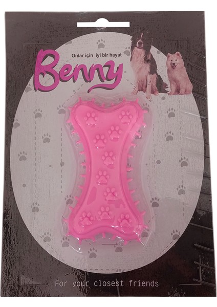 Köpek Oyuncağı Kemik 5.5 x 10 cm Pembe