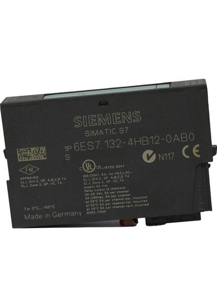 6ES7132-4HB12-0AB0, 6es7 132-4HB12-0AB0 Sımatıc Dp, 5 Electronic Modules Et 200S