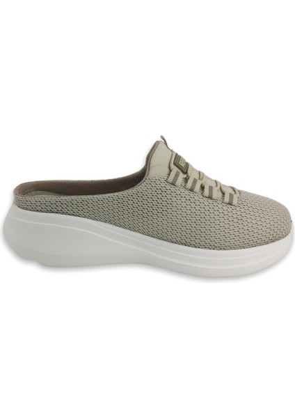 5109 25YA Kadın Anatomik Günlük Terlik Bej modelleri