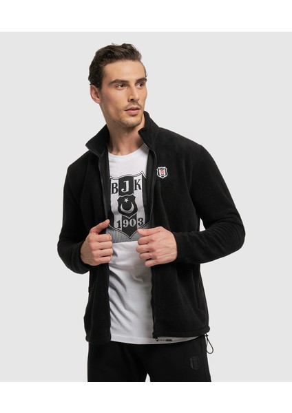 Beşiktaş Erkek Fermuarlı Polar Sweatshirt 7223214T3