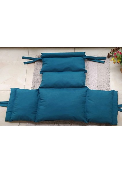 Sırt ve Yan Bölmeli Çocuk Tekerlekli Sandalye Koltuğu Minderi Konfort - Mavi modelleri