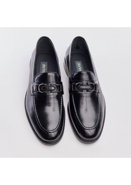 Hakiki Deri Tokalı Klasik Erkek Ayakkabı modelleri