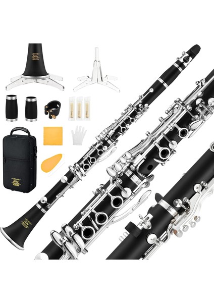 ECL-400 Black Ebonite Si Bemol Klarnet