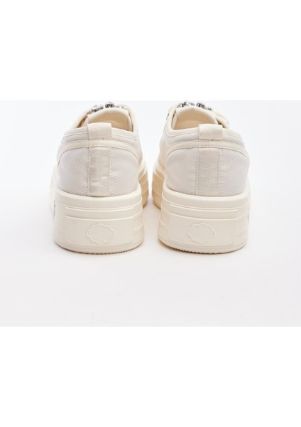Taşlı Fileli Comfort Kadın Sneaker