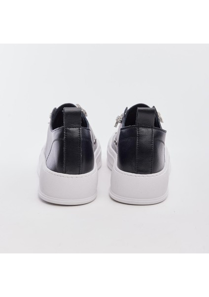 Taşlı Bağcık Kadın Sneaker