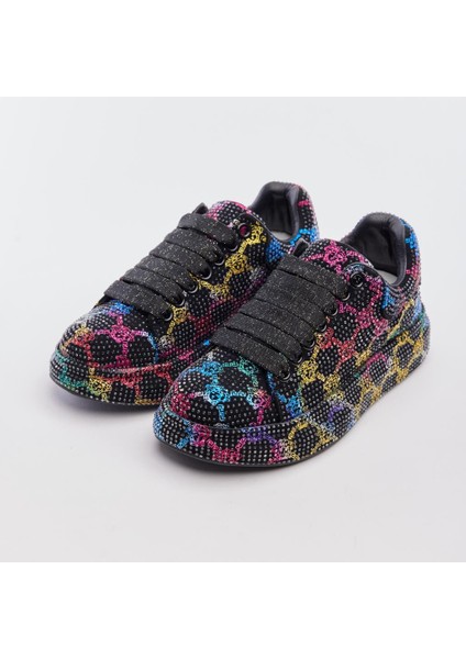 Multi Tasarım Taşlı Kadın Sneaker