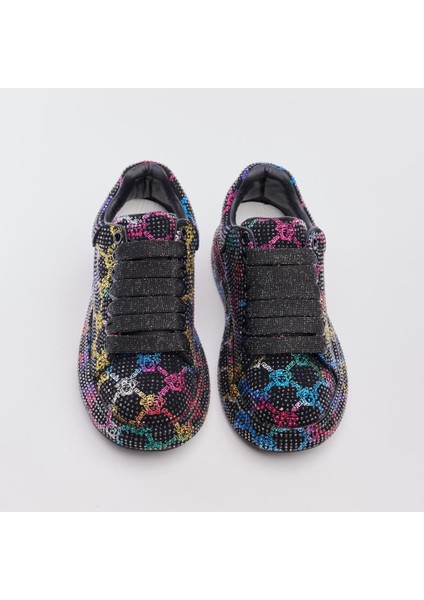Multi Tasarım Taşlı Kadın Sneaker