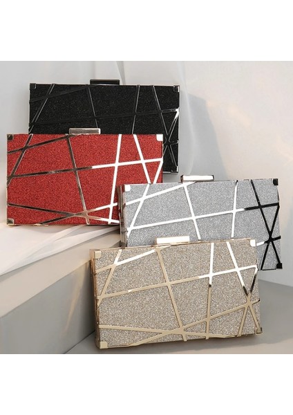 Altın Tarzı 19CMX11CMX4CM Moda Blackgold Kadın Manşonlar Çanta Lüks Pu Deri Omuz Çantası Bayanlar Altın Metal Akşam Debriyaj Mini Minaudiere (Yurt Dışından) fiyatları