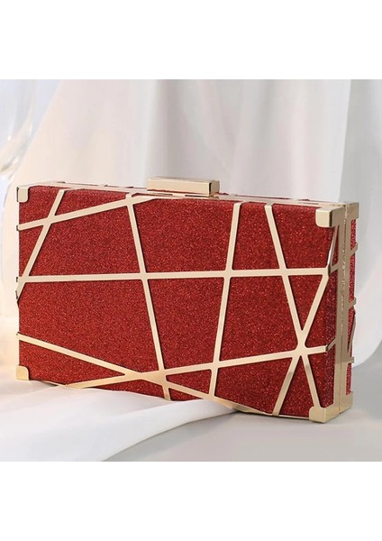 Altın Tarzı 19CMX11CMX4CM Moda Blackgold Kadın Manşonlar Çanta Lüks Pu Deri Omuz Çantası Bayanlar Altın Metal Akşam Debriyaj Mini Minaudiere (Yurt Dışından) fırsatları