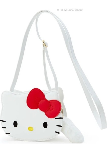 Beyaz Stil Kawaii Hello Kuromied Kittyed Cinnamorol Melodys Karikatür Messenger Kadınlar Için Crossbody Omuz Çantası Çanta Lady Y2K Lolita Kız (Yurt Dışından) modelleri