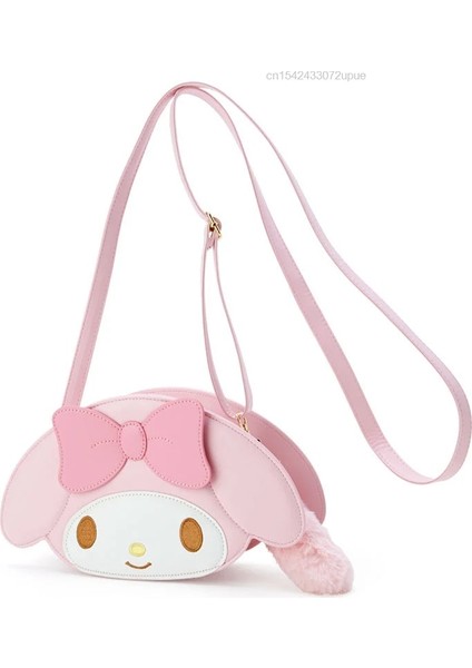 Beyaz Stil Kawaii Hello Kuromied Kittyed Cinnamorol Melodys Karikatür Messenger Kadınlar Için Crossbody Omuz Çantası Çanta Lady Y2K Lolita Kız (Yurt Dışından) fırsatları