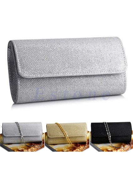Altın Tarzı Kadın Akşam Omuz Çantası Gelin Debriyaj Parti Balo Düğün Çanta (Yurt Dışından) fiyatları