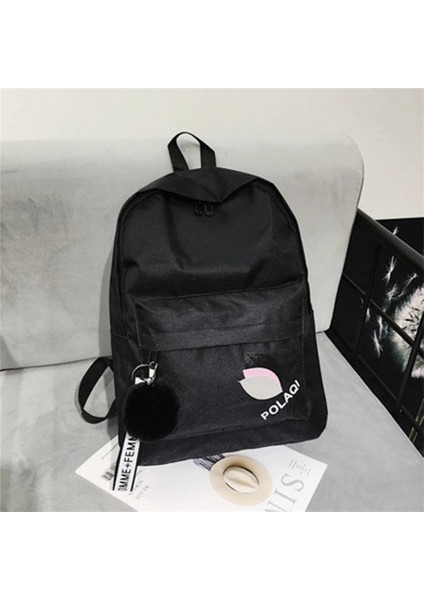 Pembe Stil Yüksek Li Yeni Varış Kadın Kanvas Sırt Çantası Okul Çantası Kızlar Için Sırt Çantası Tasarım Backpackool Seyahat Çantaları (Yurt Dışından) fırsatları
