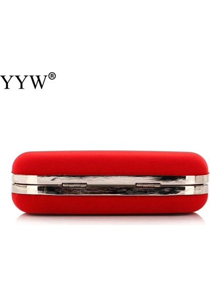 Siyah C Stili Kırmızı Kadın Debriyaj Akşam Çanta Çanta ile Ayrılabilir Zincir Çanta Düğün Kokteyl Parti Kadife Manşonlar Balo Düğün Omuz (Yurt Dışından) indirimleri