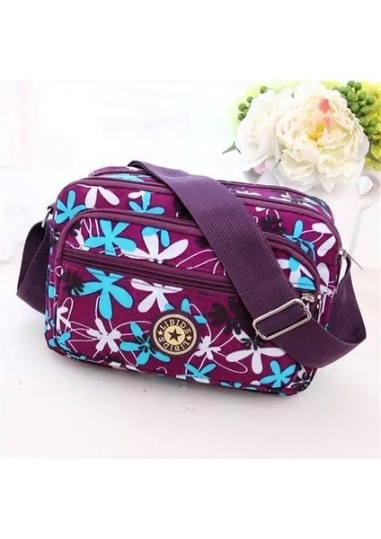 Renk6 Stili 25CM 16CM 6cm Sıcak Satış Tuval Işlevli Tek Omuz Kadın Çantası Rahat Cep Telefonu Çantası Yaz Gelgit Çantası Anne Messenger Çanta Tote Çanta (Yurt Dışından) indirimleri