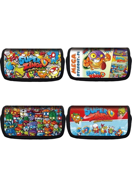 FGQBBSUPERZINGS10 Stili Karikatür Erkek Kız Süper Zings Kalem Kutusu Öğrencileri Superzings Kalem Çantası Gençler Kırtasiye Çantası Çocuklar Kalemlik Sürpriz Hediyeler (Yurt Dışından) modelleri