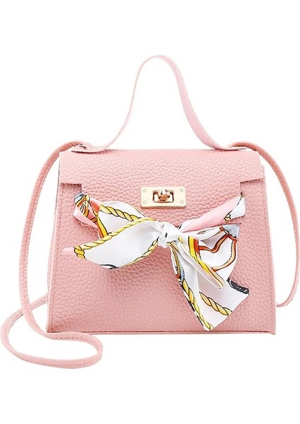 Pembe Tarzı Kadınlar Sevimli Mini Crossbody Omuz Çantası Zarif Pu Deri Zarf Çapraz Vücut Messenger Küçük Çantalar ve Çanta (Yurt Dışından)