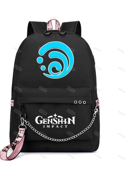 CG0010216 Stili Anime Ge Darbe Sırt Çantası USB Bağlantı Noktası Okul Çantası 3D Desen Sırt Çantası Öğrenci Gençler Okul Kitap Seyahat Dizüstü Bilgisayar Mochilas (Yurt Dışından) indirimleri