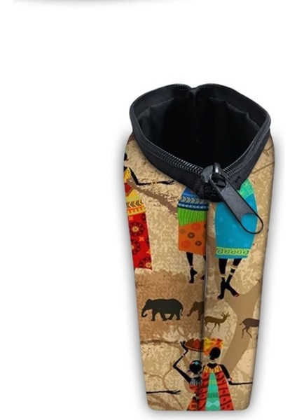 SAFRO-HZB06 Tarzı Afrika Kadın Baskı Kozmetik Çantası Afro Bayanlar Makyaj Çantaları Moda Kız Kozmetik Çantası Seyahat Için Taşınabilir Ruj Saklama Torbaları (Yurt Dışından) indirimleri