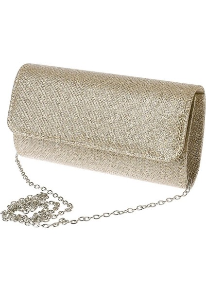 Şampanya Tarzı Kadın Akşam Omuz Çantası Gelin Debriyaj Parti Balo Düğün Zarf Çanta (Yurt Dışından)