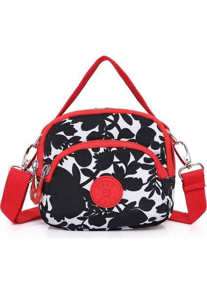 Leopar Tarzı Kadın Messenger Çanta Bayanlar Naylon Çanta Seyahat Omuz Kadın Yüksek Li Küçük Crossbody Çanta Rahat Mini Satchel (Yurt Dışından) fiyatları