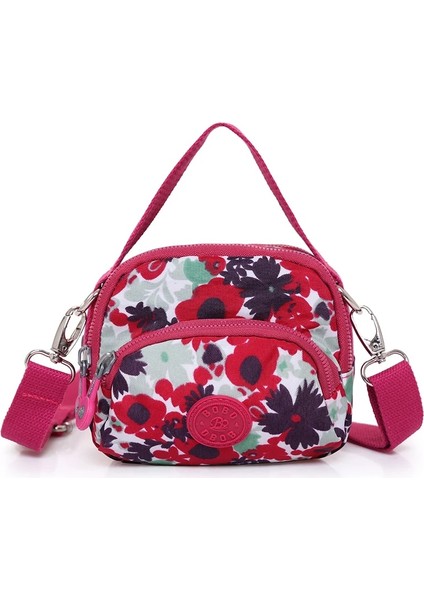 Leopar Tarzı Kadın Messenger Çanta Bayanlar Naylon Çanta Seyahat Omuz Kadın Yüksek Li Küçük Crossbody Çanta Rahat Mini Satchel (Yurt Dışından) modelleri